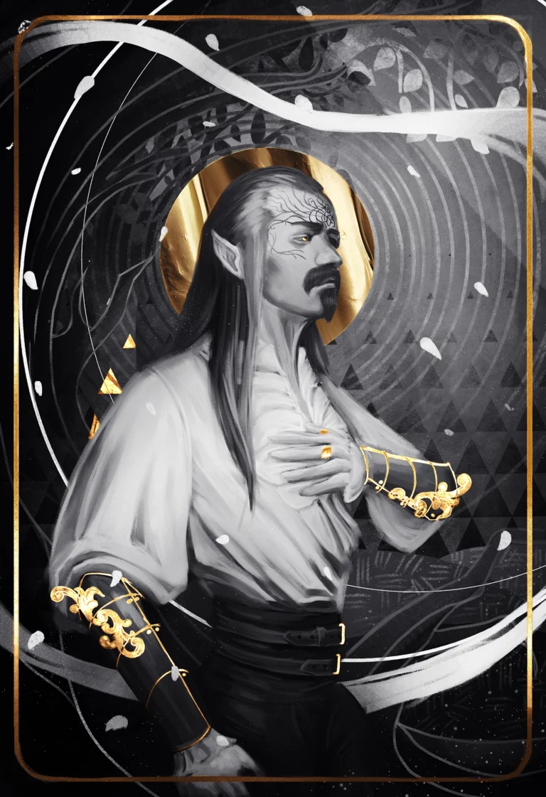 Painting 1 B&W Kay